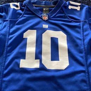 Nike On Field Eli Manning NY Giants jersey youth size Large